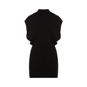 MAX MARA Elegant Mini Black Dress