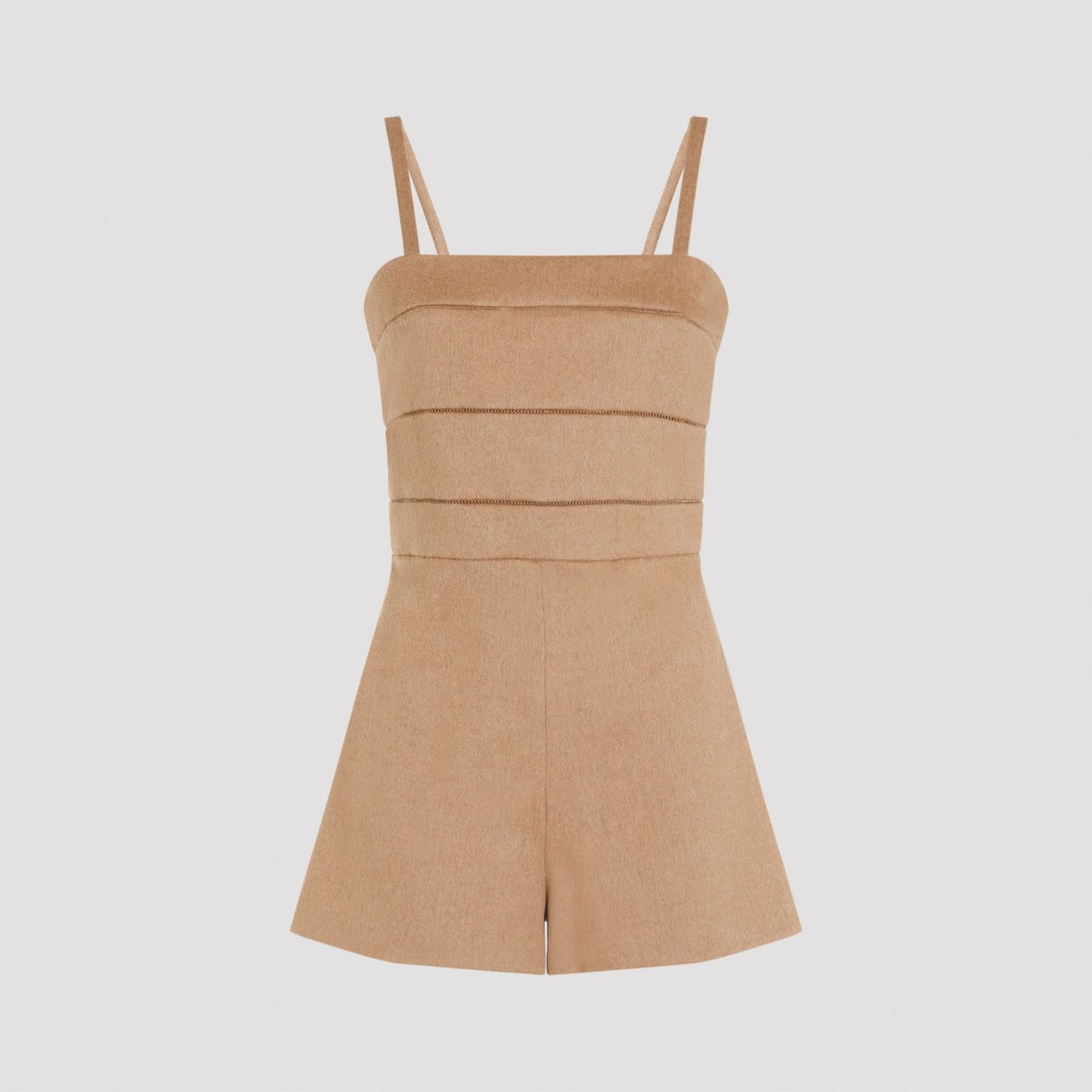 MAX MARA Elegant Camel Hair Jumpsuit for Women - FW24