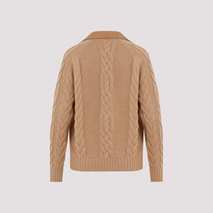 MAX MARA Luxurious Cashmere Blend Knit Jacket