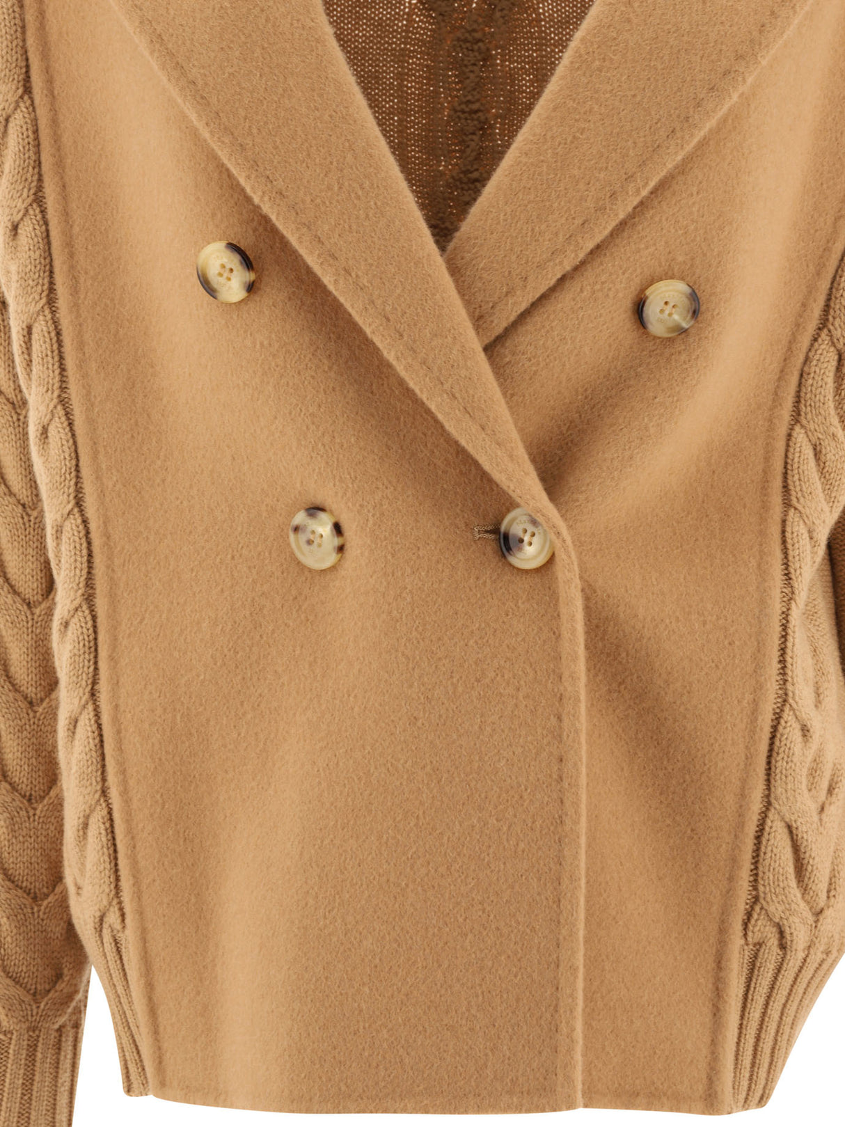 MAX MARA Luxurious Wool-Cashmere Blend Coat