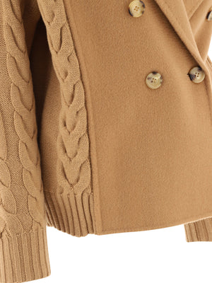 MAX MARA Luxurious Wool-Cashmere Blend Coat