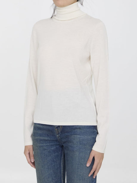 MAX MARA Essential Turtleneck Sweater in Luxurious Cashmere