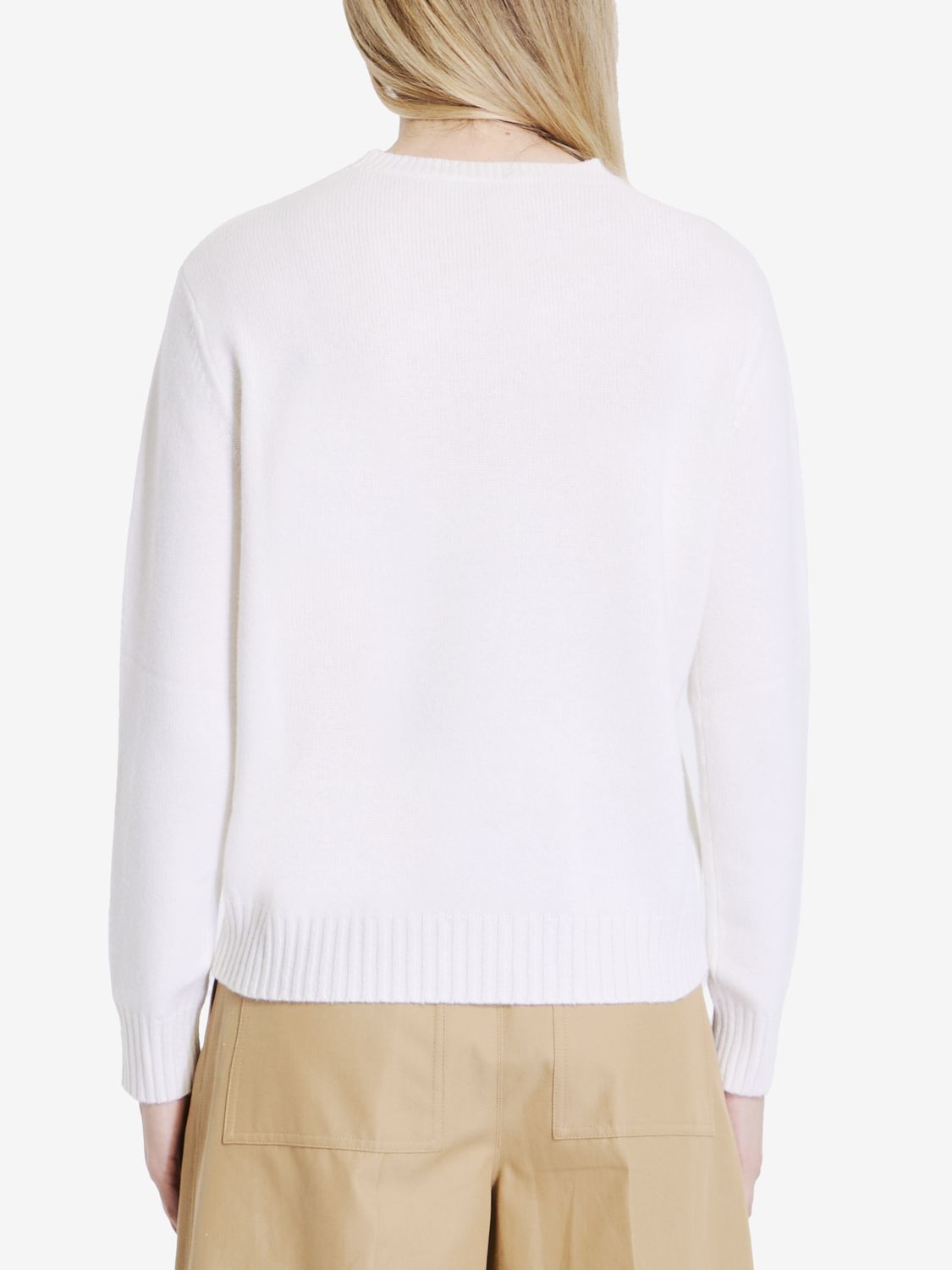 MAX MARA Elegant Taupe Cashmere Sweater