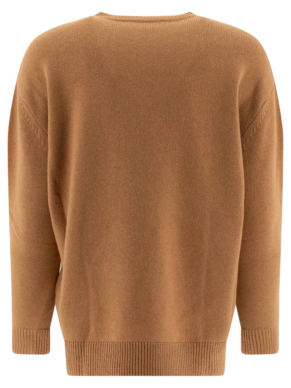 MAX MARA Relaxed Fit Wool and Cashmere Sweater with Sequins