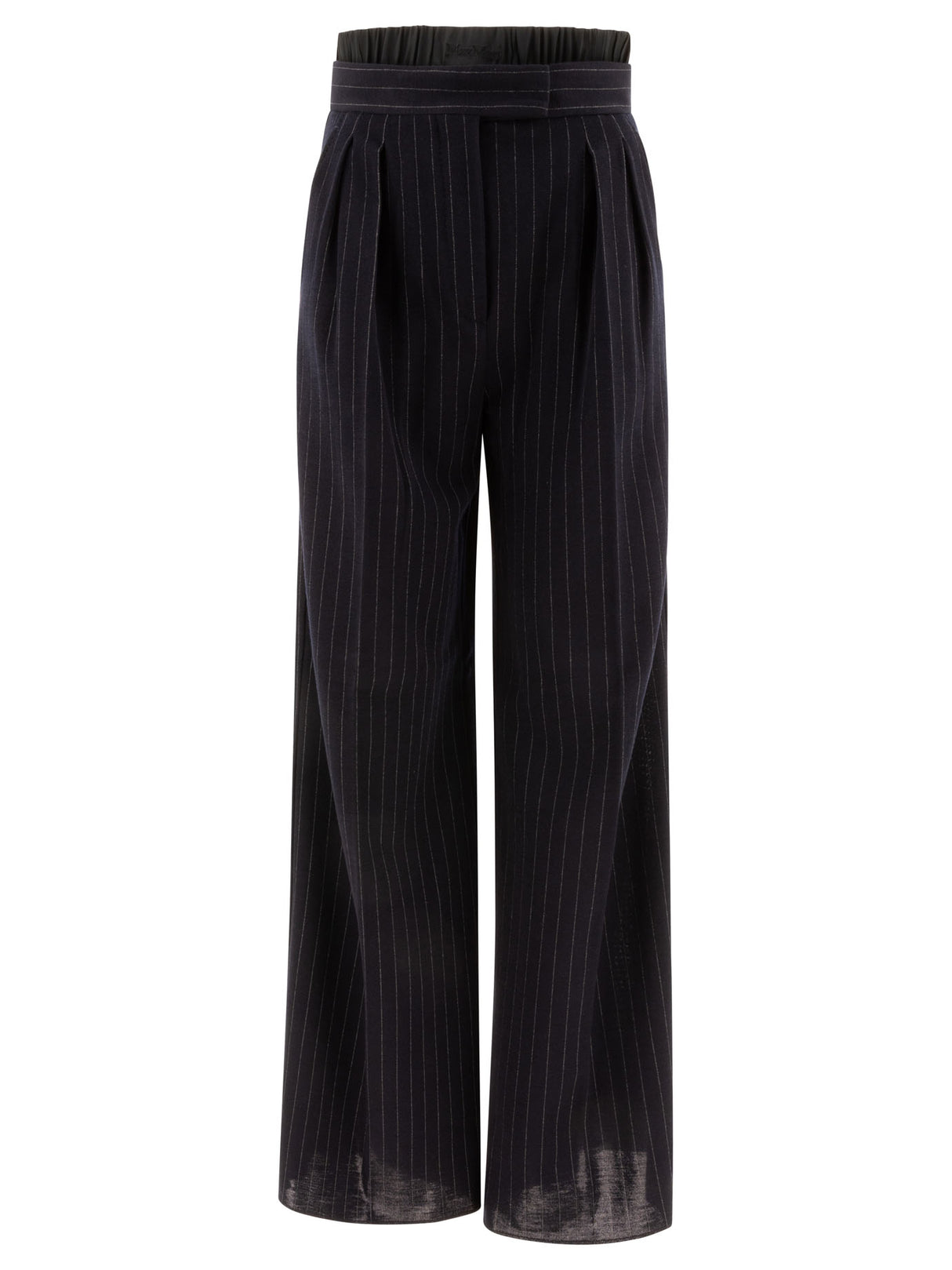 MAX MARA High Rise Pinstriped Trousers