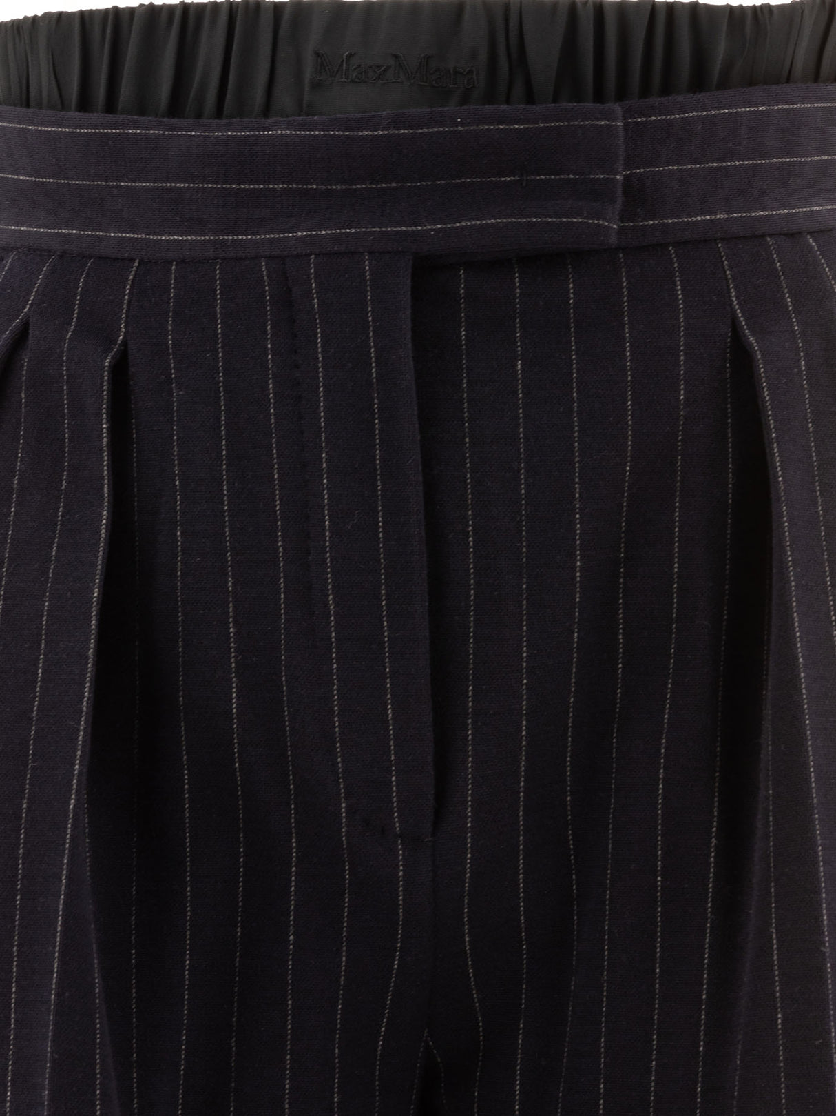 MAX MARA High Rise Pinstriped Trousers