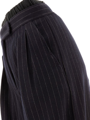 MAX MARA High Rise Pinstriped Trousers