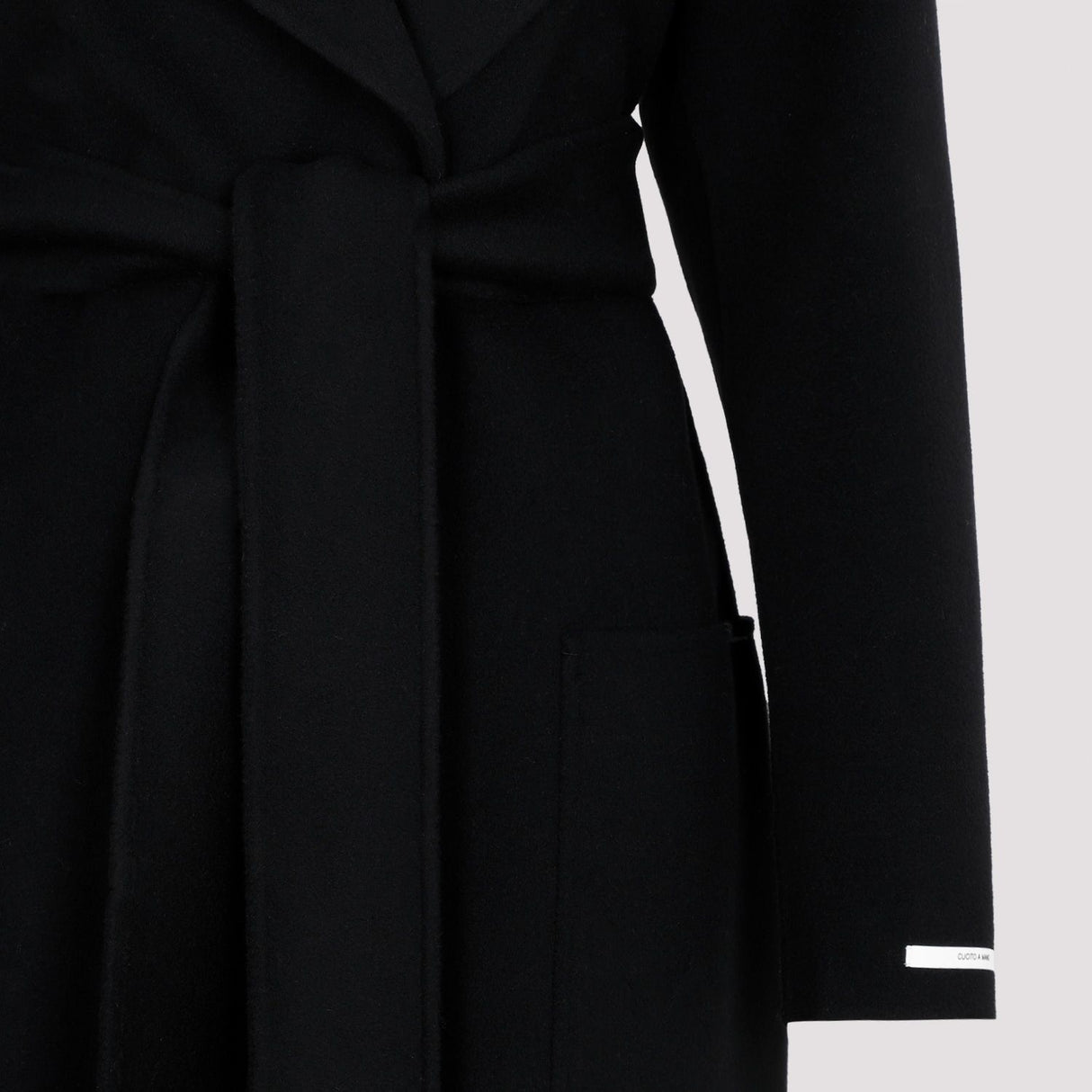 MAX MARA SPORTMAX Elegant Black Wool Jacket