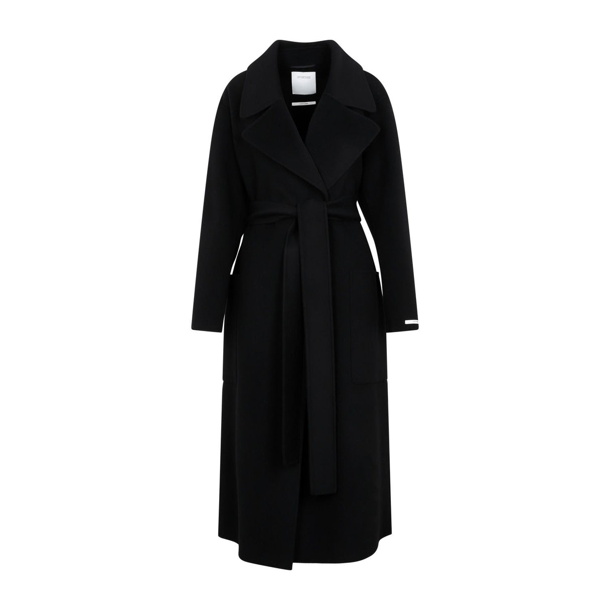 MAX MARA SPORTMAX Elegant Black Wool Jacket