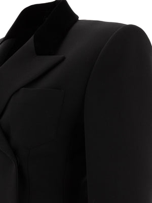 MAX MARA SPORTMAX Tailored Blazer in Technical Wool - Regular Fit