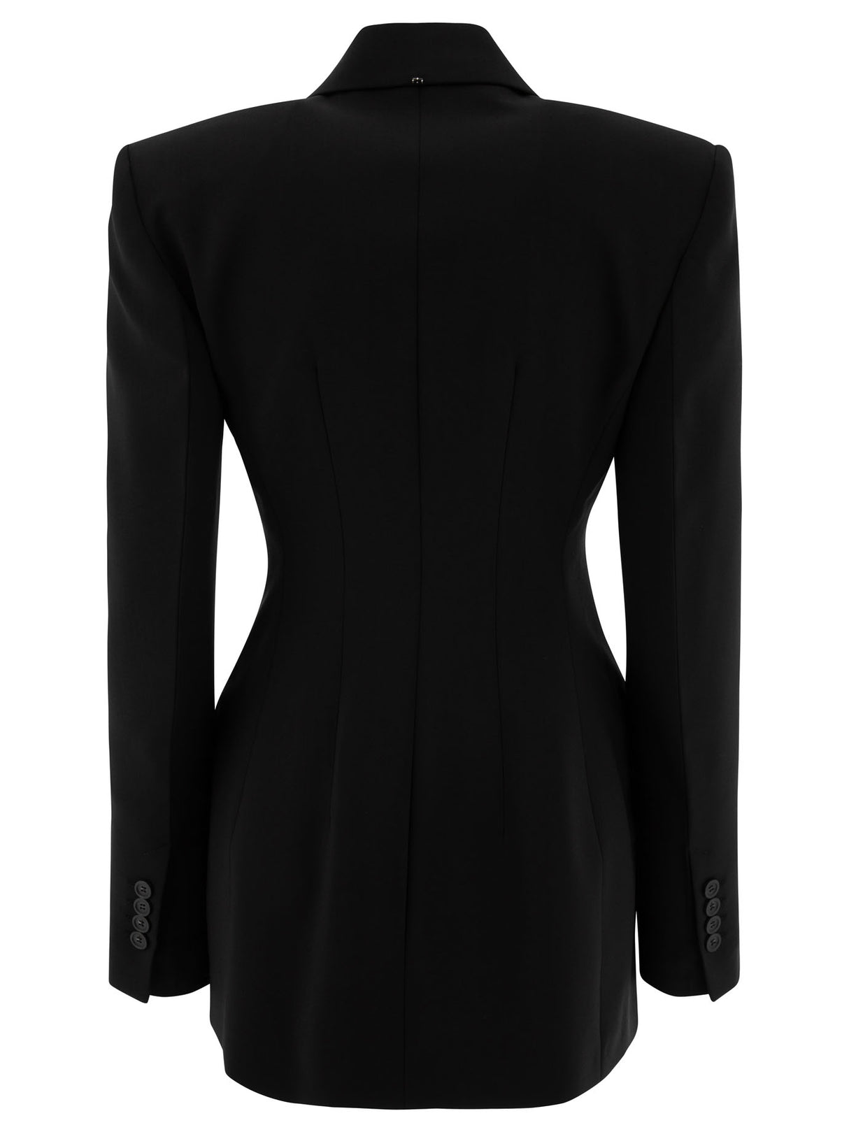 MAX MARA SPORTMAX Adamo Wool Stretch Double-Breasted Blazer