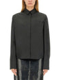 MAX MARA SPORTMAX Chalk Button-Up Shirt (Size 40 IT)