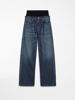 MAX MARA SPORTMAX Denim Trouser for Women - Modern Fit