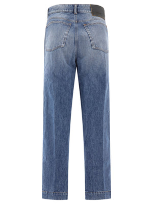 MAX MARA SPORTMAX Cropped High-Rise Regular Fit Jeans