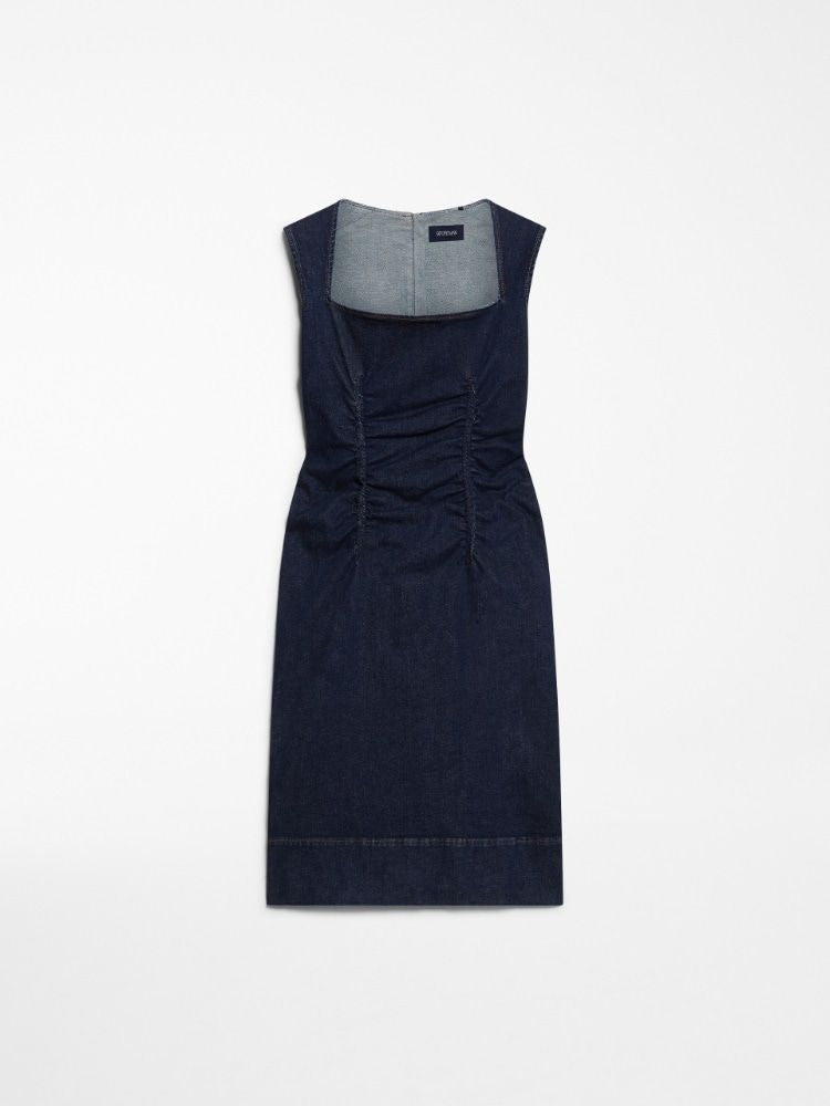 MAX MARA SPORTMAX Navy Blue Chic Ampex Mini Dress