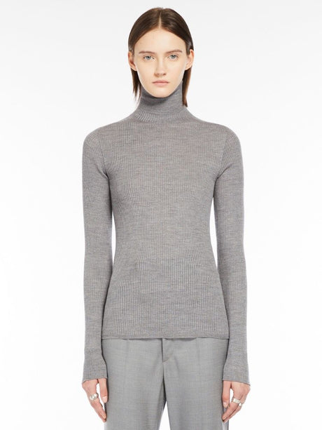 MAX MARA SPORTMAX Chic Virgin Wool Flavia Top - Perfect for Fall 2024