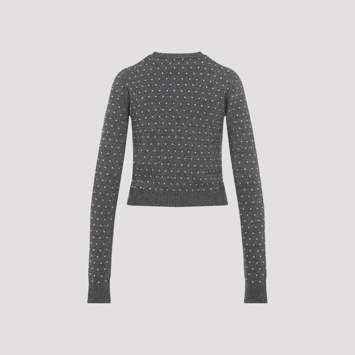 MAX MARA SPORTMAX Studded Pullover with Wool and Cashmere Blend