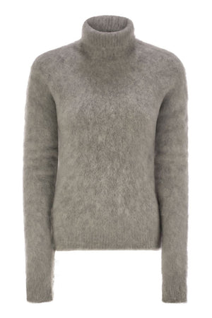 MAX MARA SPORTMAX Chic Alpaca-Blend Seamless Jumper - Women's Tight Fit