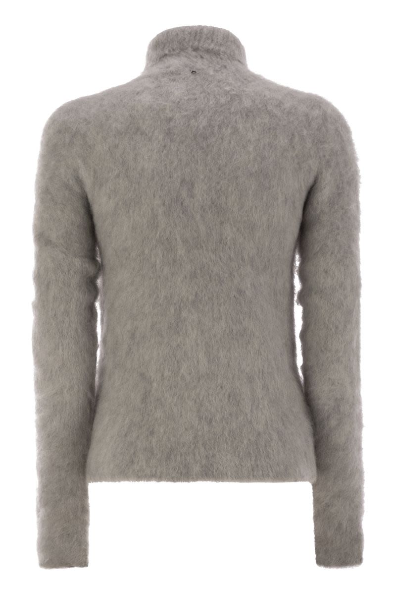 MAX MARA SPORTMAX Chic Alpaca-Blend Seamless Jumper - Women's Tight Fit