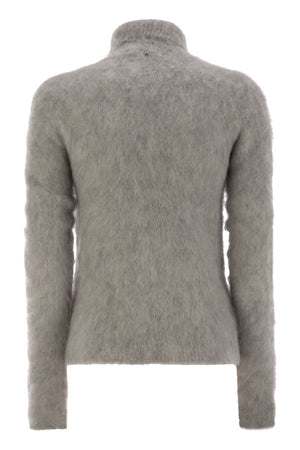 MAX MARA SPORTMAX Chic Alpaca-Blend Seamless Jumper - Women's Tight Fit