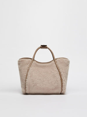 MAX MARA Elegant Handbag - Mini Beige