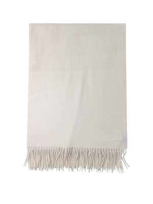 Khăn cashmere 196 x 70 cm với chi tiết thêu