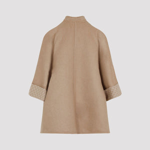 MAX MARA Elegant Neutral Reversible Cape