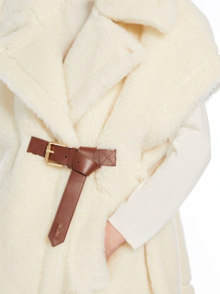 MAX MARA NEWABAVO1 PONCHO WHITE