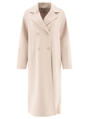 MAX MARA S Elegant Virgin Wool Jacket with Button Detail