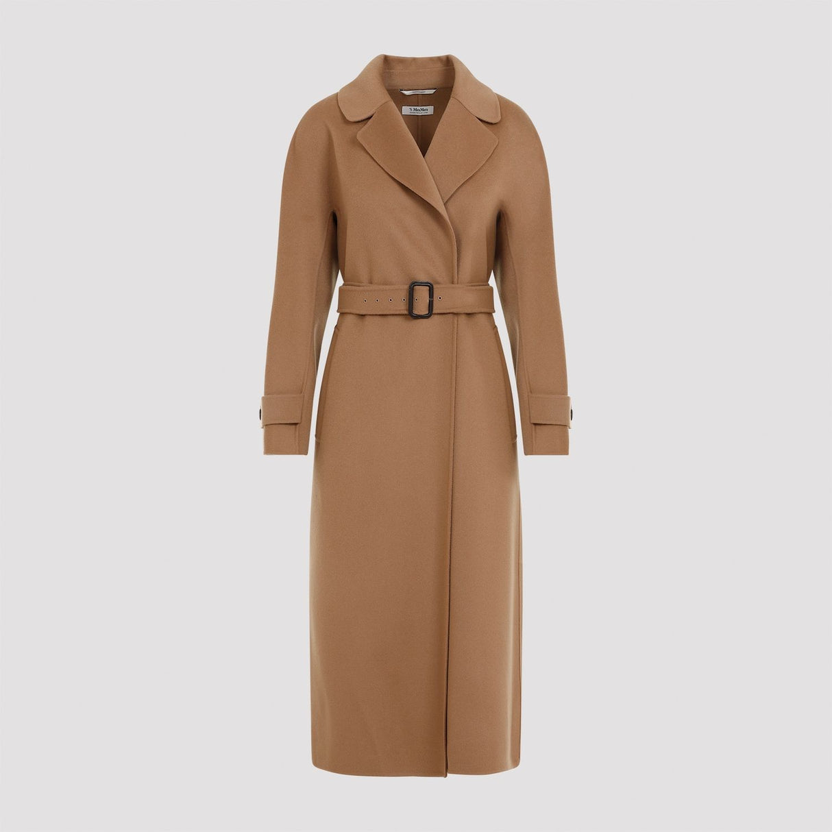 MAX MARA Double-Breasted Camel Wool Jacket