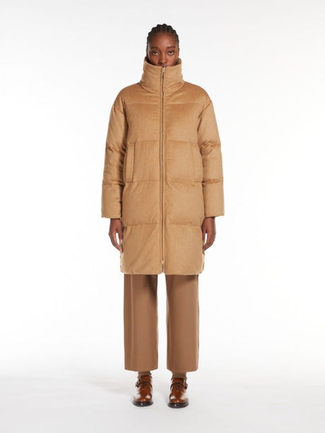 MAX MARA Elegant Camel Wool Outerwear for Women