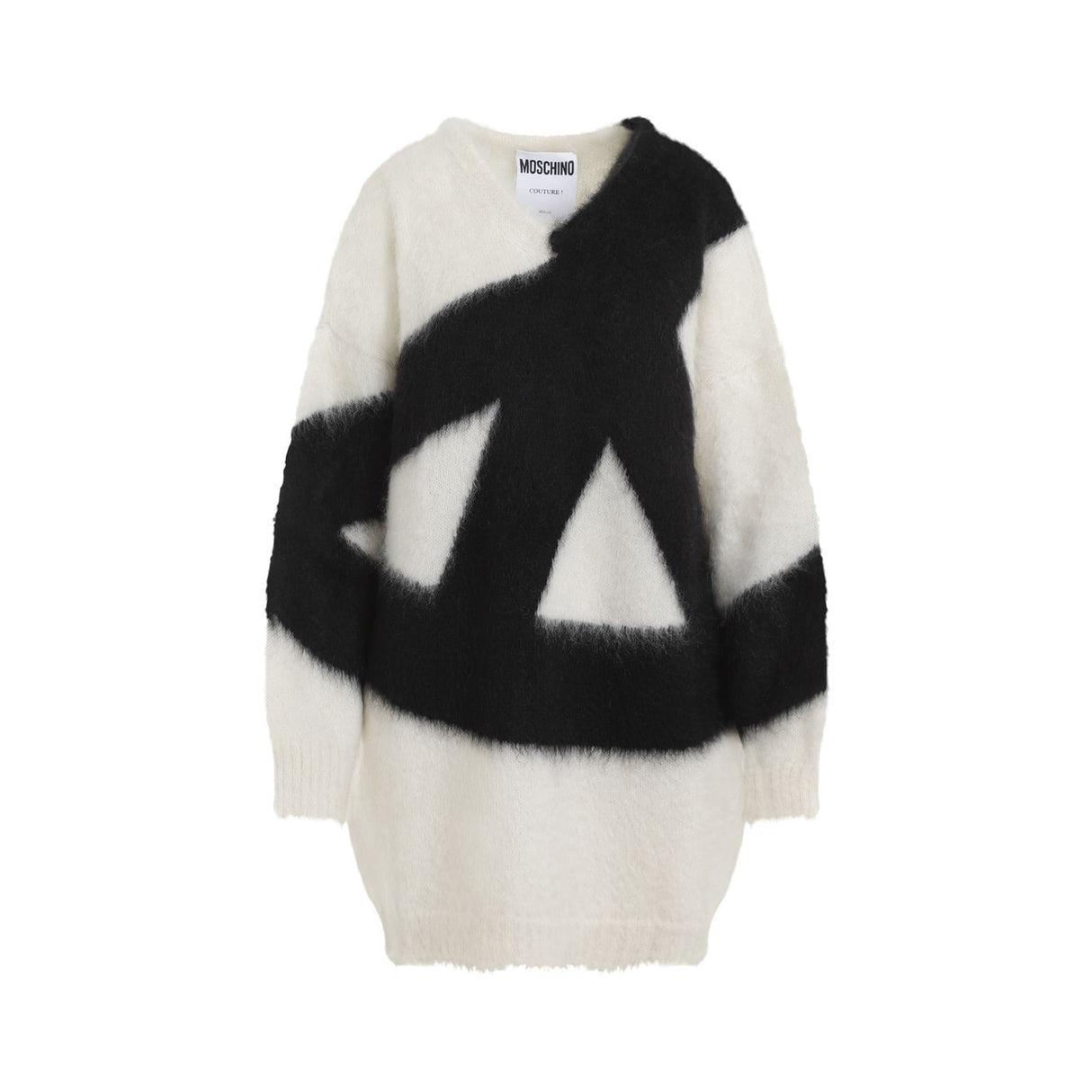 MOSCHINO COUTURE Chic Knit Dress for Women in Soft Mohair Blend