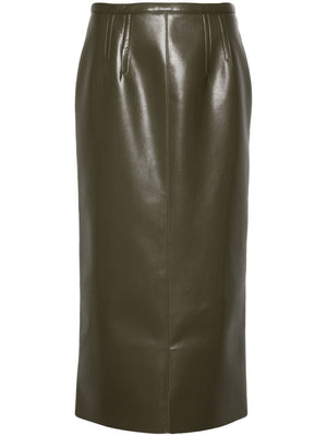 PHILOSOPHY DI LORENZO SERAFINI Coated Fabric Mini Skirt for Women - FW24 Collection