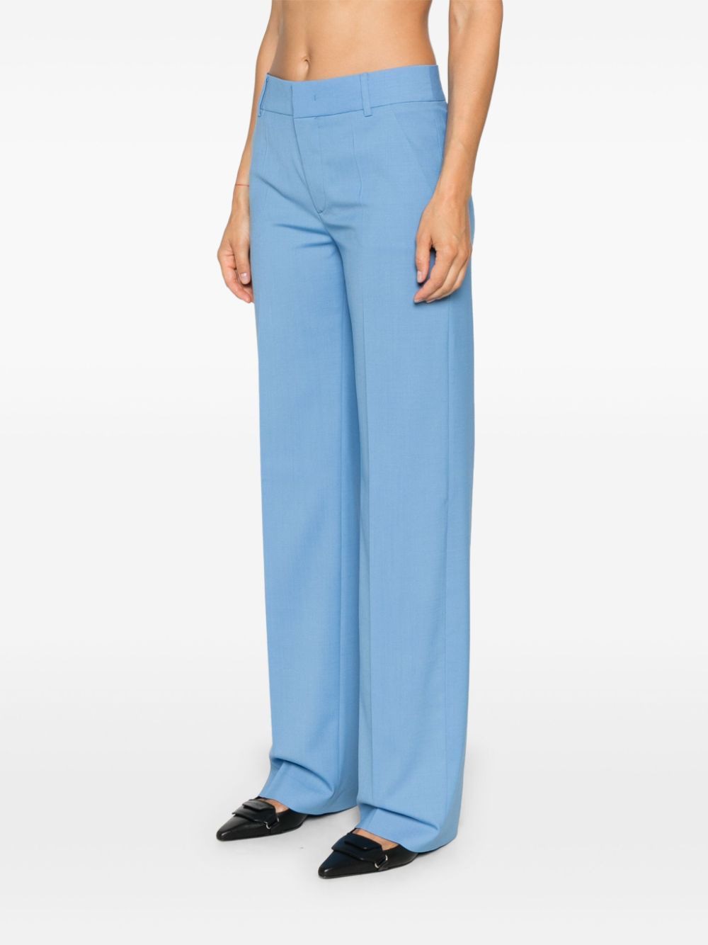 MOSCHINO COUTURE Pressed Crease Trousers for Women