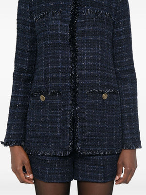 TWIN-SET Boucle Loop Outerwear Jacket for Women