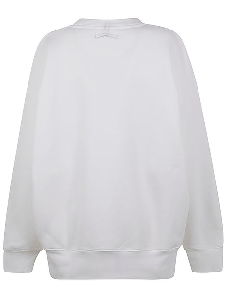 JEAN PAUL GAULTIER Crewneck Cotton Sweatshirt with Iconic Detail