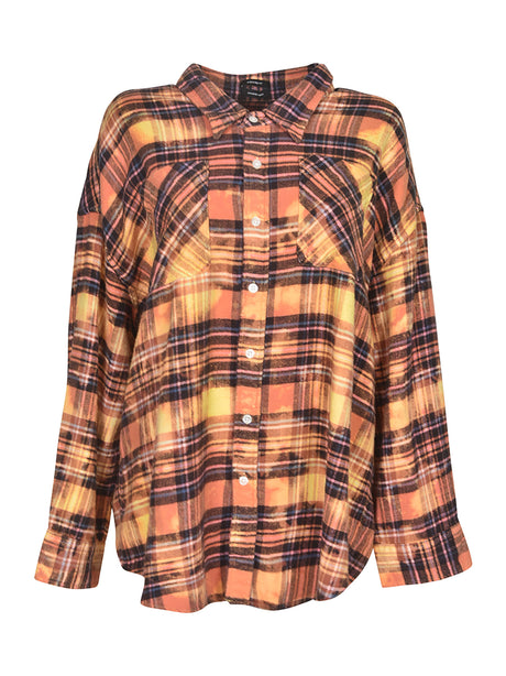 R13 Plaid Mini Shirt for Women - Fall 2024 Collection