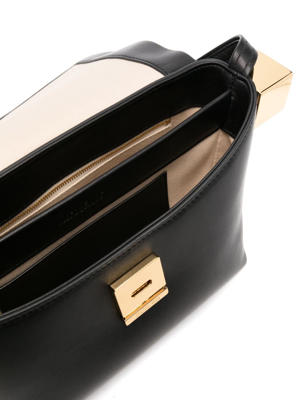 JACQUEMUS Mini Leather Shoulder Handbag