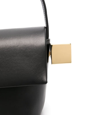 JACQUEMUS Mini Leather Shoulder Handbag