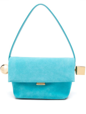 JACQUEMUS Mini Leather Shoulder Handbag