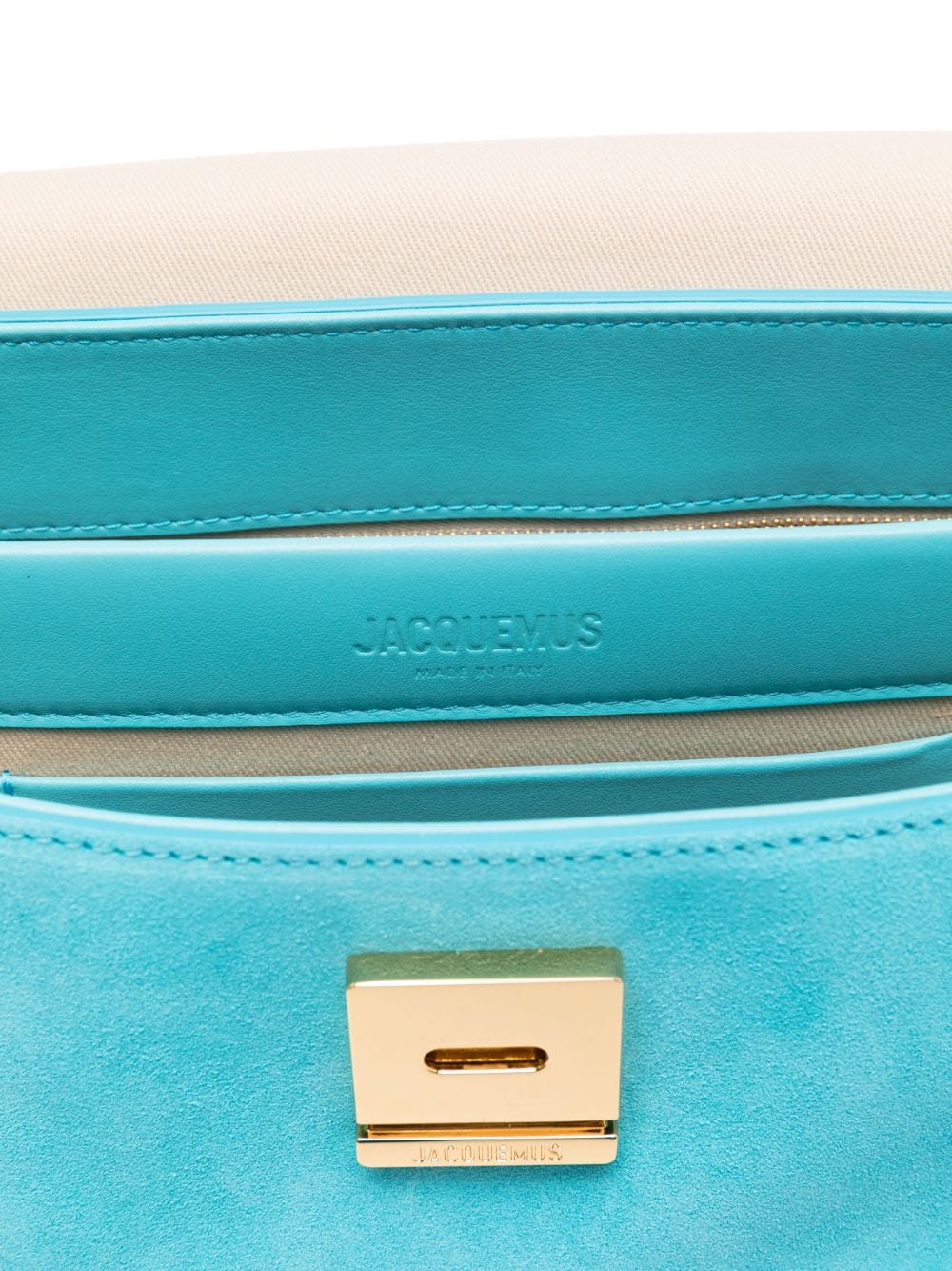 JACQUEMUS Mini Leather Shoulder Handbag