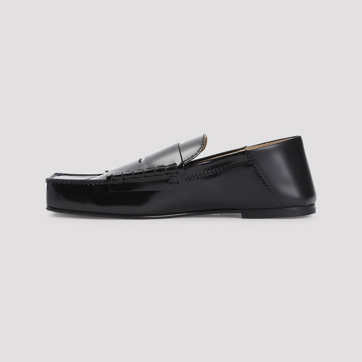 JACQUEMUS Premium Leather Square Loafers for Women