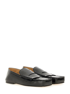 JACQUEMUS Elegant Moccasin with Lambskin Lining