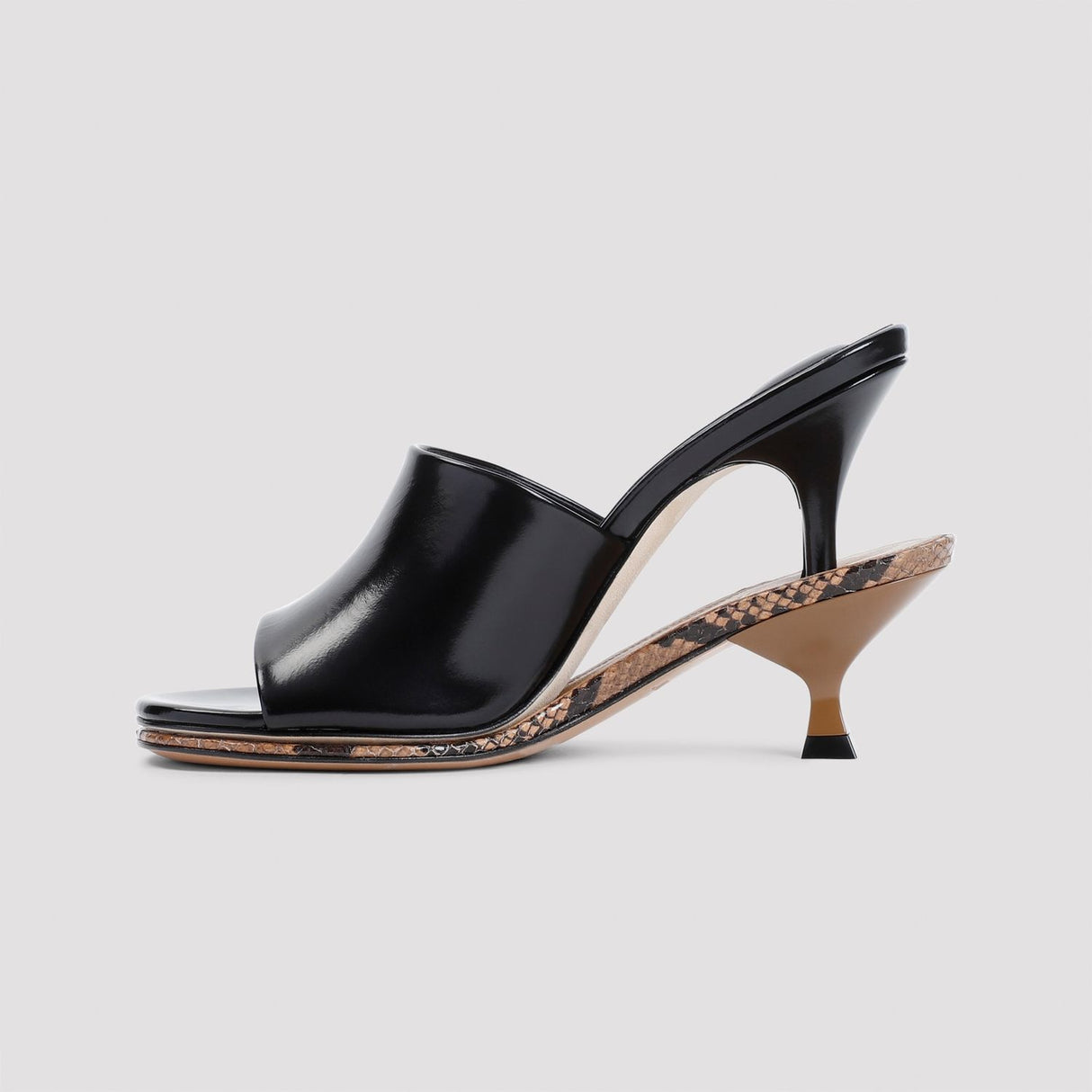 JACQUEMUS Flat Sandals with 11cm Heel