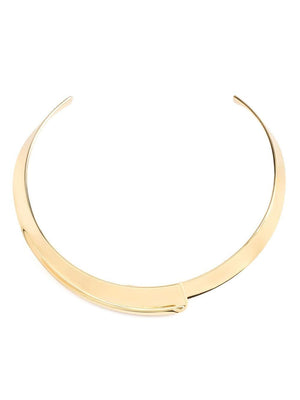 JACQUEMUS Mini Metallic Copper Necklace