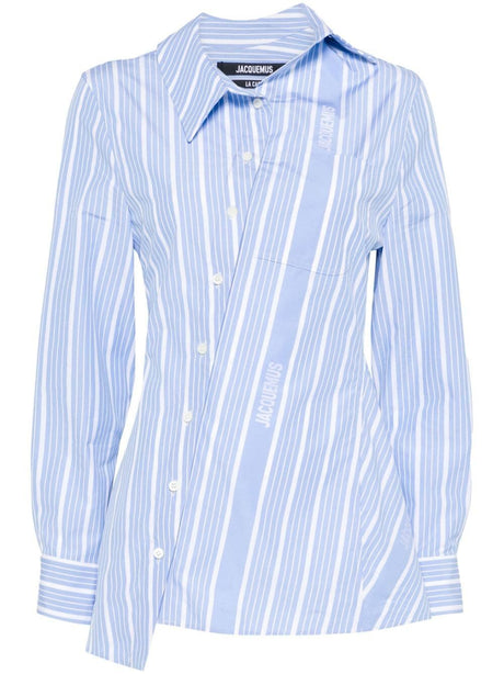 JACQUEMUS The Striped Shirt for Women - FW24 Collection