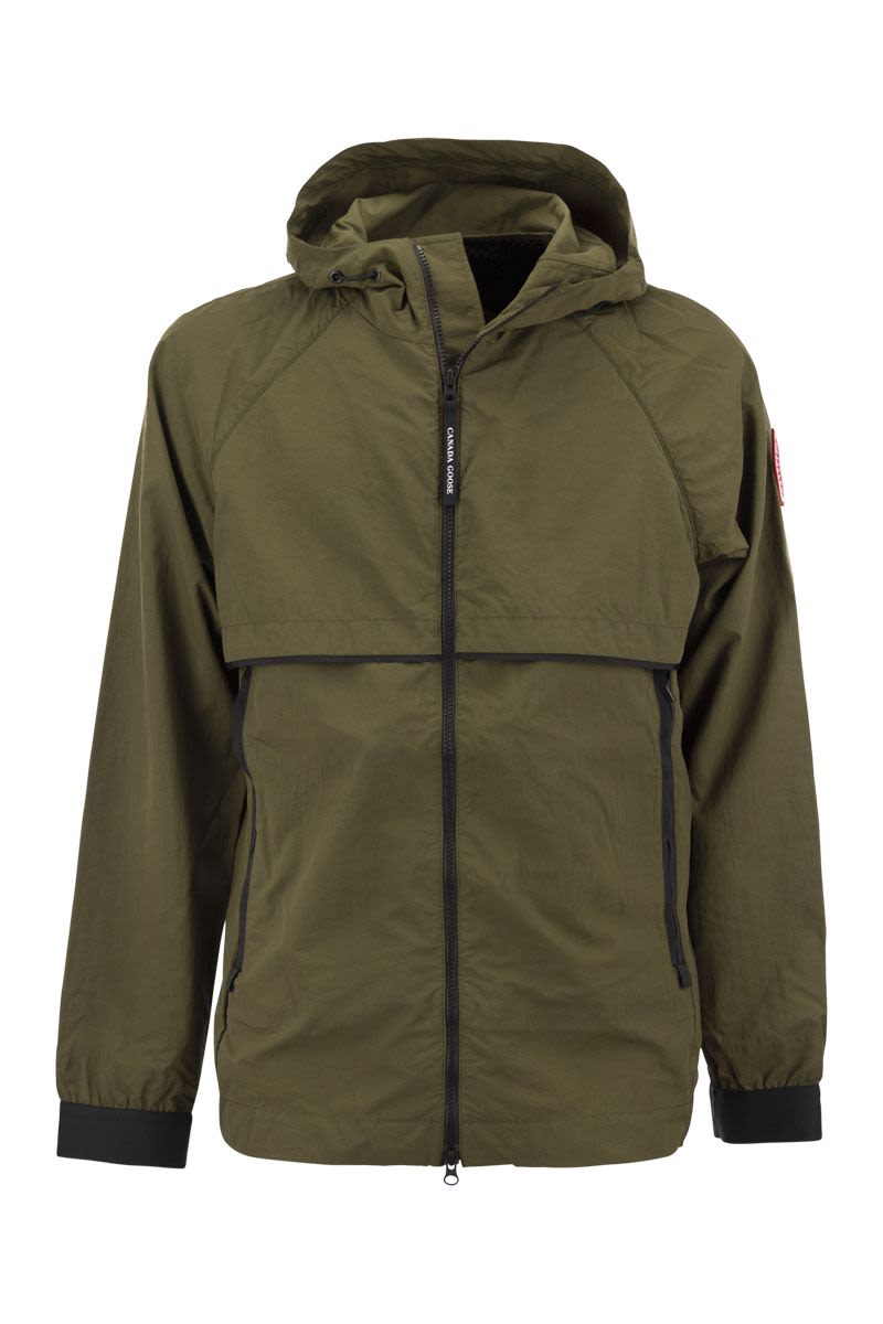CANADA GOOSE Men's Military Green Hooded Jacket - SS24 Collection