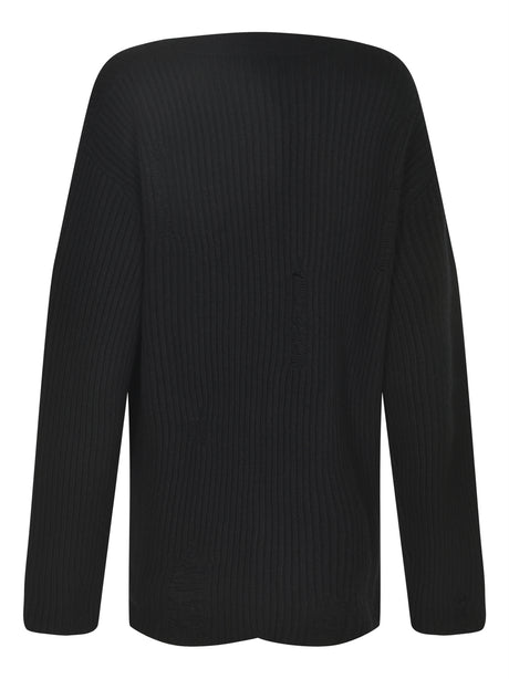 Ann Demeulemeester Chic Women's Mini Sweater - AI24 Collection