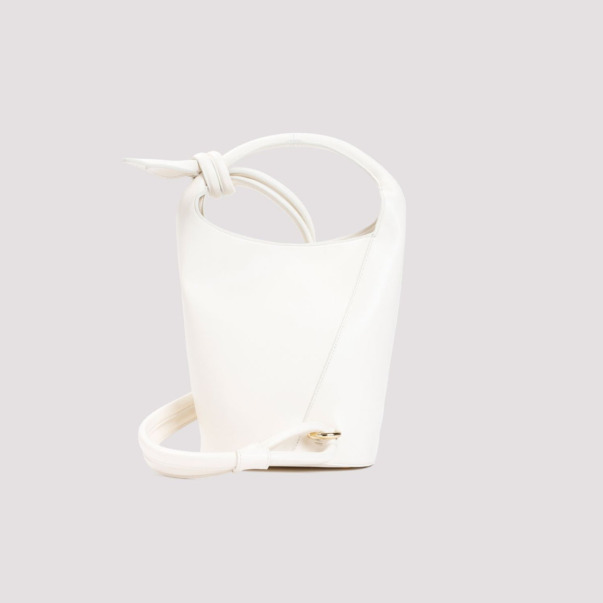 JACQUEMUS Beige Leather Shoulder & Crossbody Handbag for Women | SS24 Collection