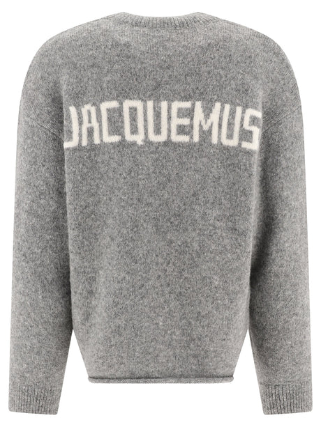 JACQUEMUS Casual Alpaca Blend Sweater for Men